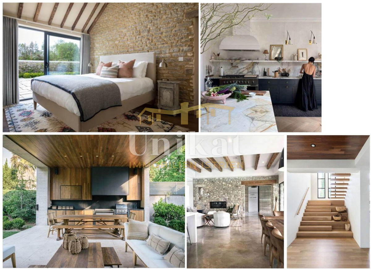 Casa su grande terreno in Istria Centrale